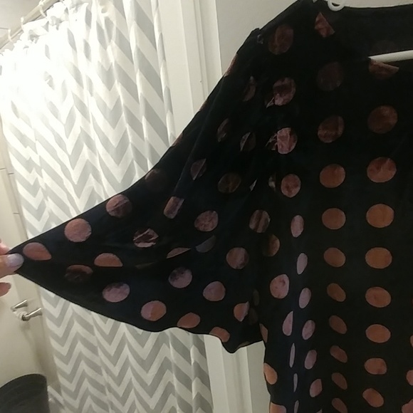 Crushed velvet top - Picture 2 of 4